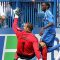 FC Edmonton's Rein Baart was sent off for the second time this season against the Montreal Impact Saturday afternoon